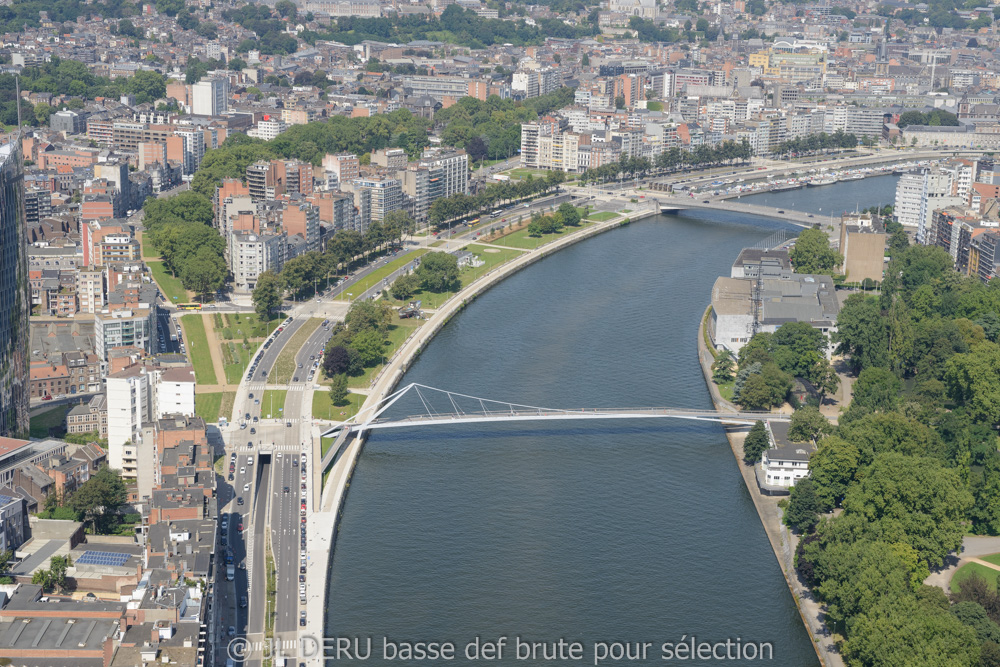 Liège - passerelle sur la Meuse